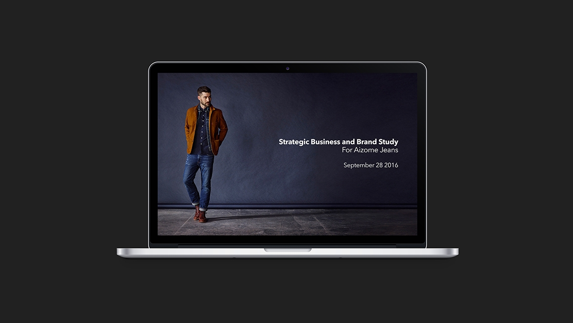 Strategic business and brand study deck