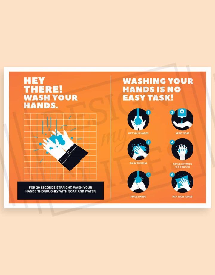 buy hand washing reminder poster&hand wash procedure poster