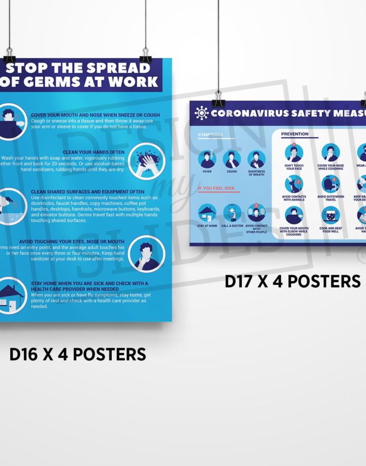 Safety Signage for Workplace | Desks/Workstation Combo