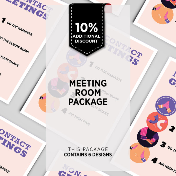 meeting room signage - meeting room combo pack