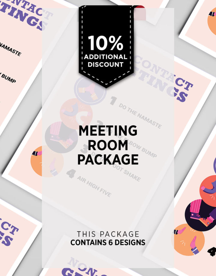 meeting room signage - meeting room combo pack