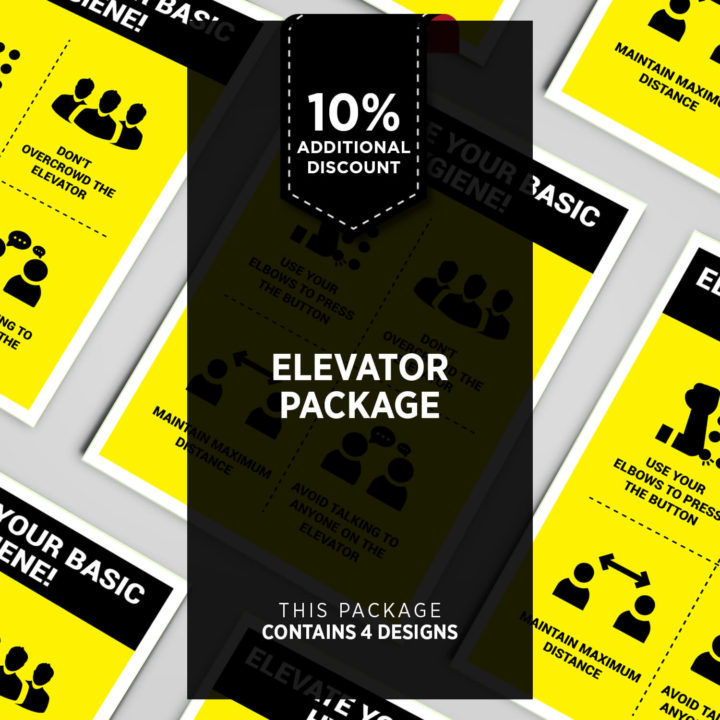 elevator etiquette at work - combo pack