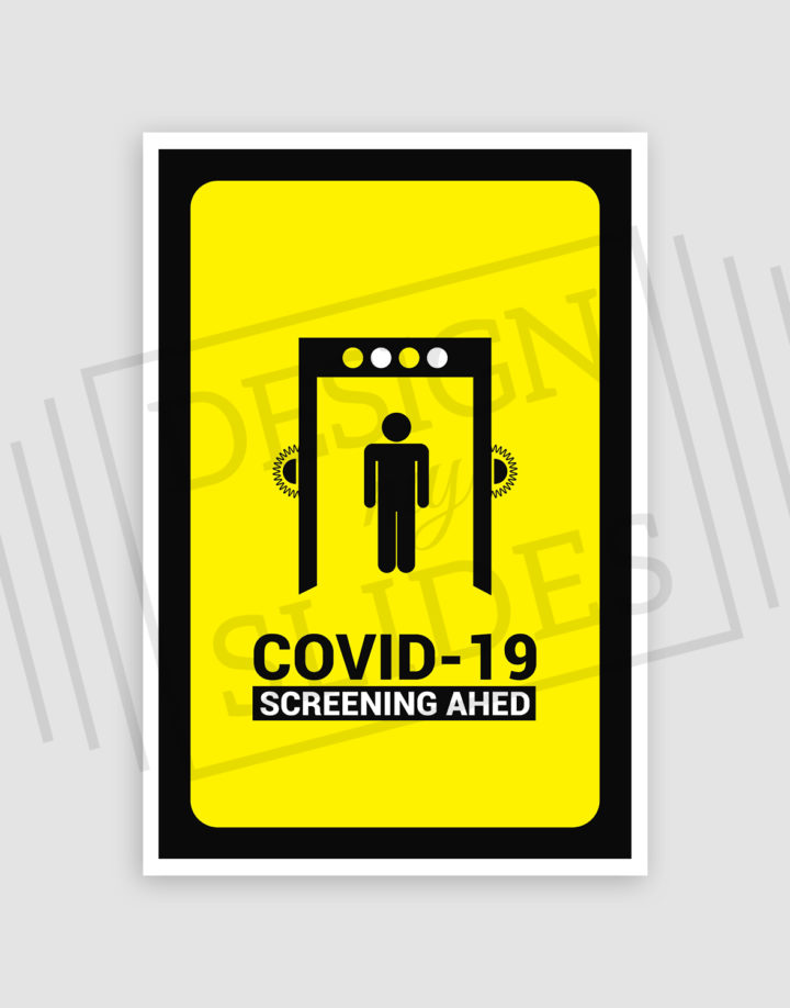 buy screening signage at Design My Slides