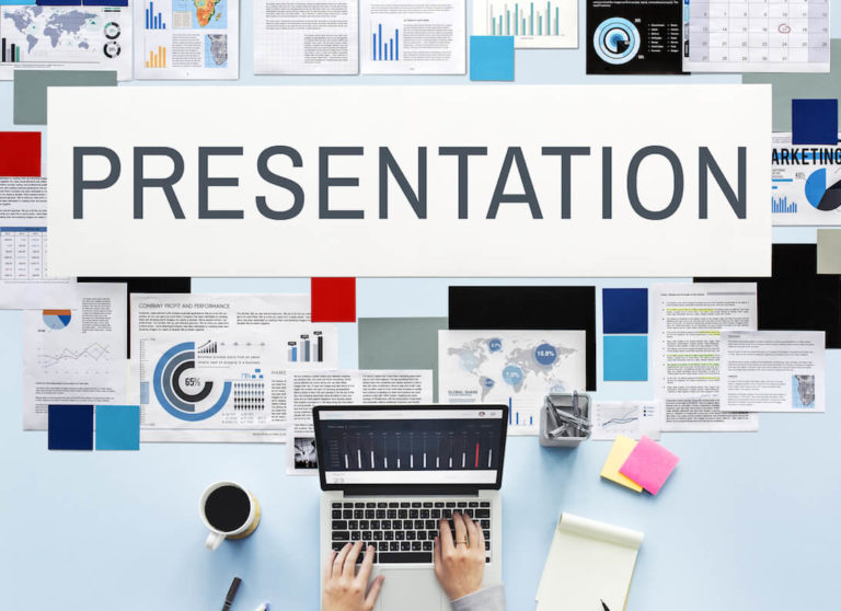 how do businesses use presentation