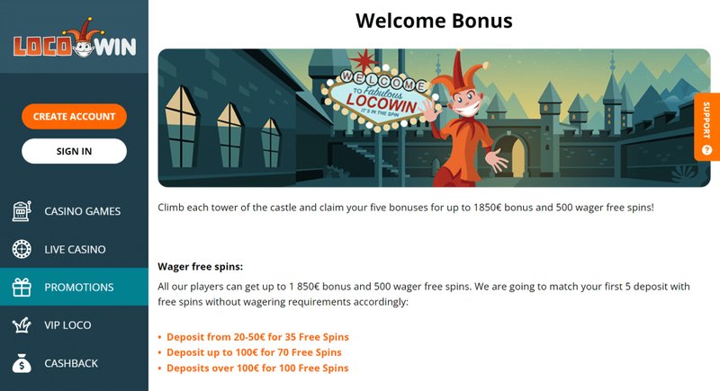 Spain - locowin online casino